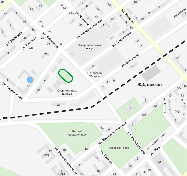 Tais на карте